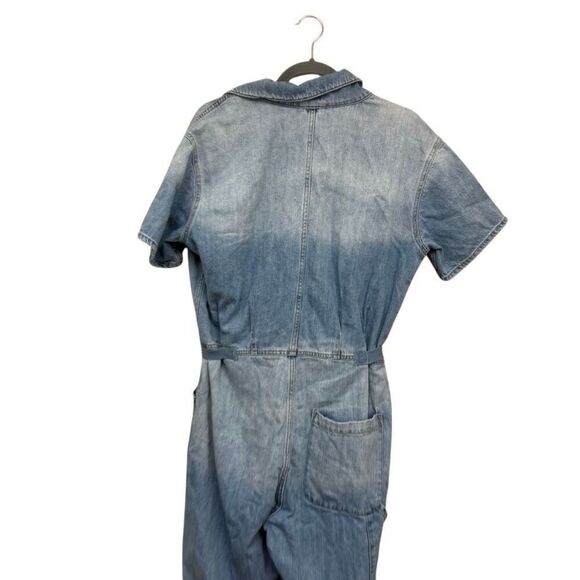 Pistola Grover Denim Jumpsuit size large - Picture 8 of 10